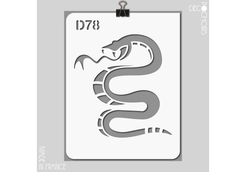 Pochoir pour la décoration. Référence : 