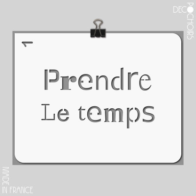 Pochoir pour la décoration. Référence : 