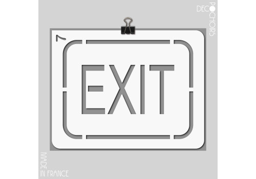 decopochoirs, vos pochoirs personnalisés. Pochoir pour la décoration. Référence :