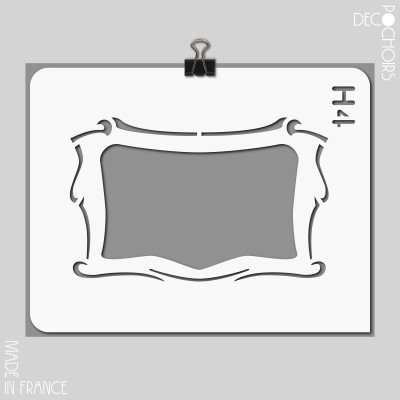 Pochoir pour la décoration. Référence : 