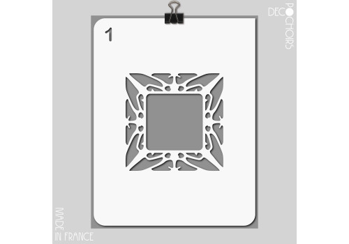 Pochoir pour la décoration. Référence : 