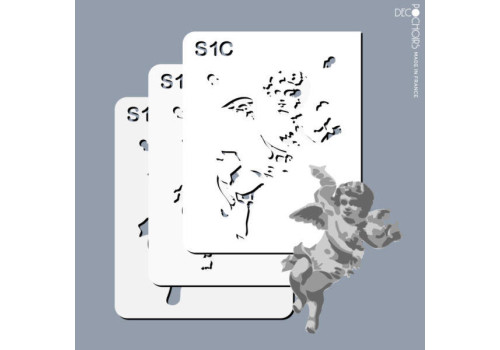 Pochoir pour la décoration. Référence : 