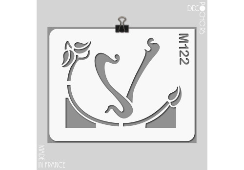 Pochoir pour la décoration. Référence : 