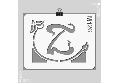 Pochoir pour la décoration. Référence : 