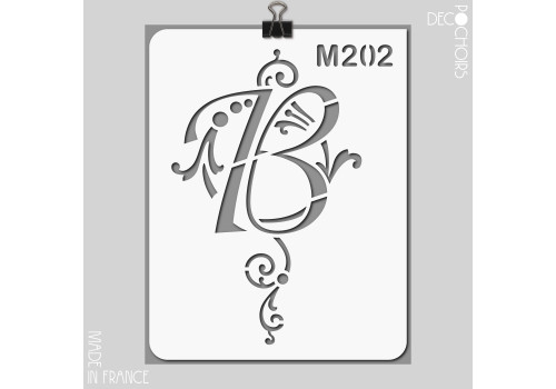 Pochoir pour la décoration. Référence : 