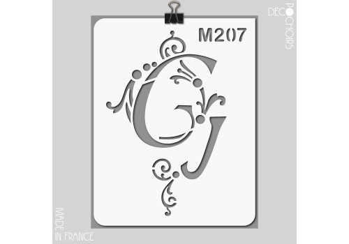 decopochoirs, vos pochoirs personnalisés. Pochoir pour la décoration. Référence :