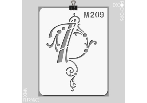 Pochoir pour la décoration. Référence : 