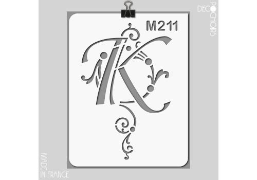 decopochoirs, vos pochoirs personnalisés. Pochoir pour la décoration. Référence :
