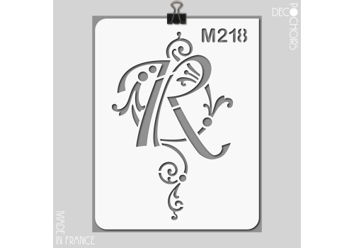Pochoir pour la décoration. Référence : 