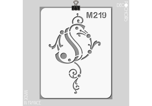 Pochoir pour la décoration. Référence : 