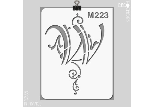 Pochoir pour la décoration. Référence : 