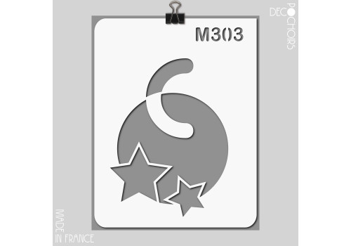 Pochoir pour la décoration. Référence : 