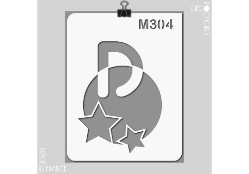 decopochoirs, vos pochoirs personnalisés. Pochoir pour la décoration. Référence :
