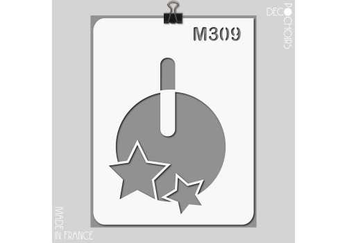 Pochoir pour la décoration. Référence : 