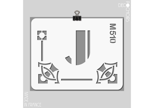 Pochoir pour la décoration. Référence : 