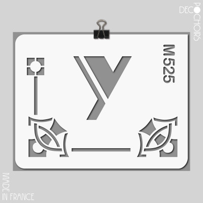 decopochoirs, vos pochoirs personnalisés. Pochoir pour la décoration. Référence :