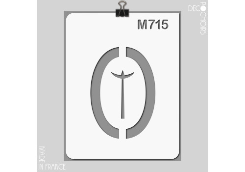 decopochoirs, vos pochoirs personnalisés. Pochoir pour la décoration. Référence :