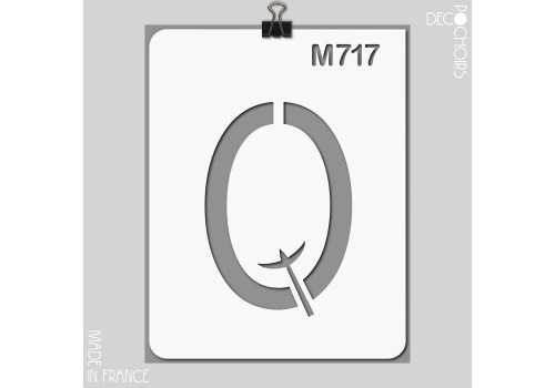 decopochoirs, vos pochoirs personnalisés. Pochoir pour la décoration. Référence :