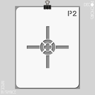 Pochoir pour la décoration. Référence : 