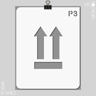 Pochoir pour la décoration. Référence : 