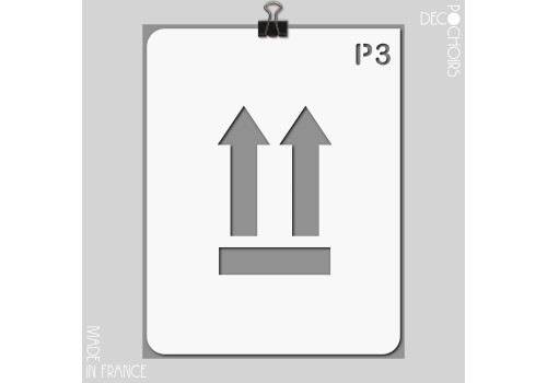 decopochoirs, vos pochoirs personnalisés. Pochoir pour la décoration. Référence :