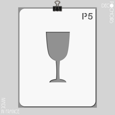 Pochoir pour la décoration. Référence : 