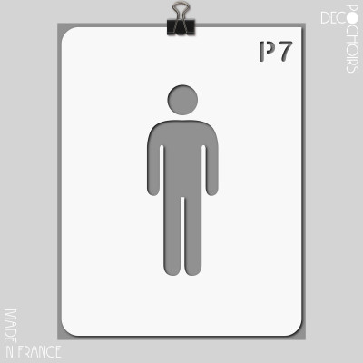 Pochoir pour la décoration. Référence : 