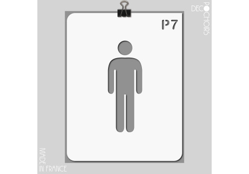 decopochoirs, vos pochoirs personnalisés. Pochoir pour la décoration. Référence :