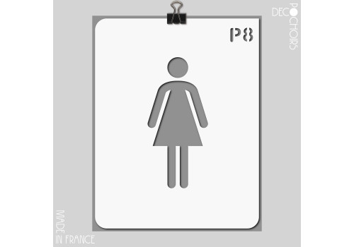 Pochoir pour la décoration. Référence : 