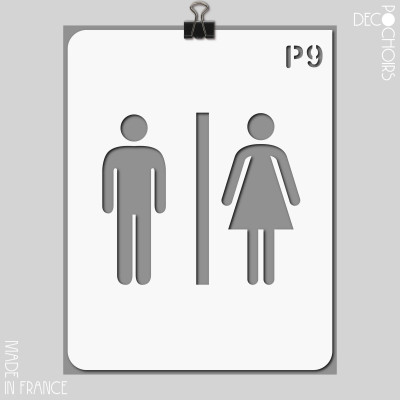 Pochoir pour la décoration. Référence : 
