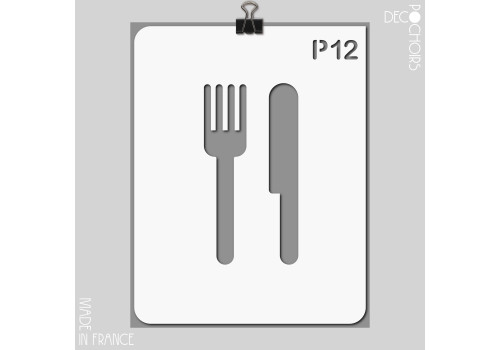 decopochoirs, vos pochoirs personnalisés. Pochoir pour la décoration. Référence :