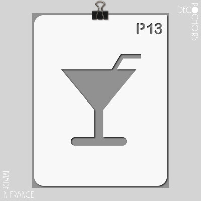Pochoir pour la décoration. Référence : 