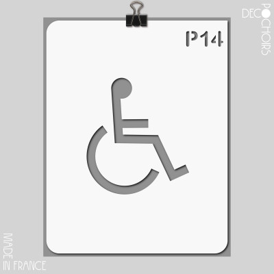 Pochoir pour la décoration. Référence : 