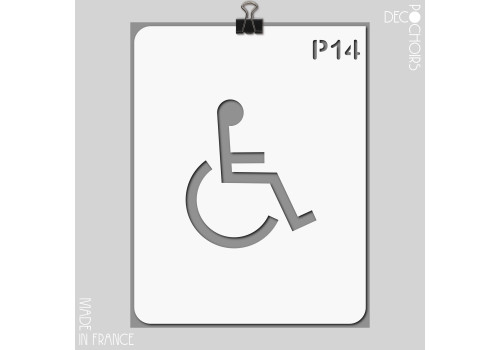Pochoir pour la décoration. Référence : 