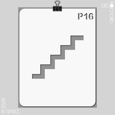 Pochoir pour la décoration. Référence : 
