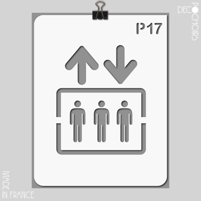 Pochoir pour la décoration. Référence : 