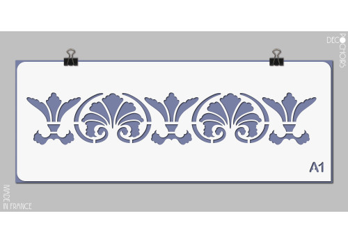 Pochoir pour la décoration. Référence : 
