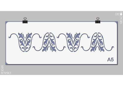 Pochoir pour la décoration. Référence : 