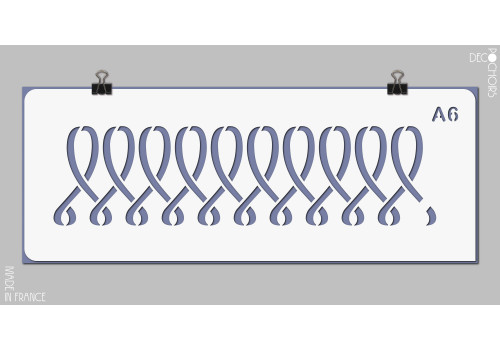 Pochoir pour la décoration. Référence : 