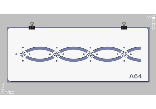 Pochoir pour la décoration. Référence : 