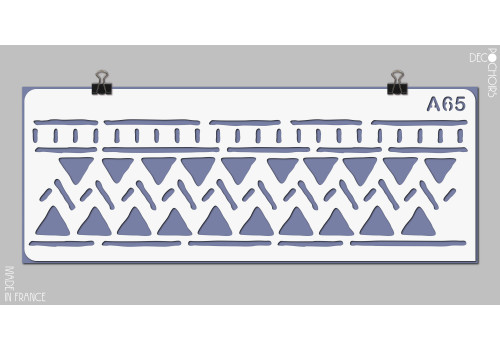 Pochoir pour la décoration. Référence : 