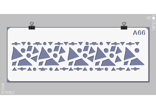 Pochoir pour la décoration. Référence : 