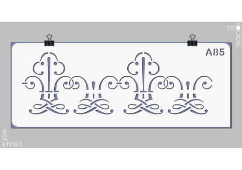 Pochoir pour la décoration. Référence : 
