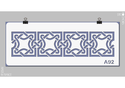 Pochoir pour la décoration. Référence : 