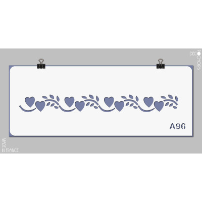 Pochoir pour la décoration. Référence : 