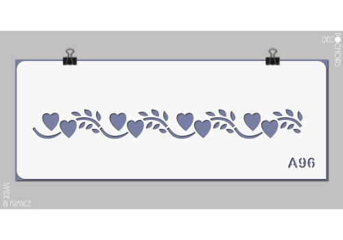 Pochoir pour la décoration. Référence : 