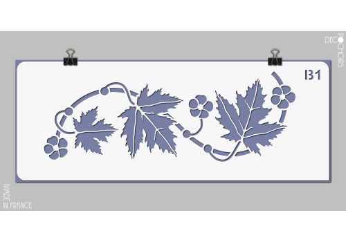 Pochoir pour la décoration. Référence : 