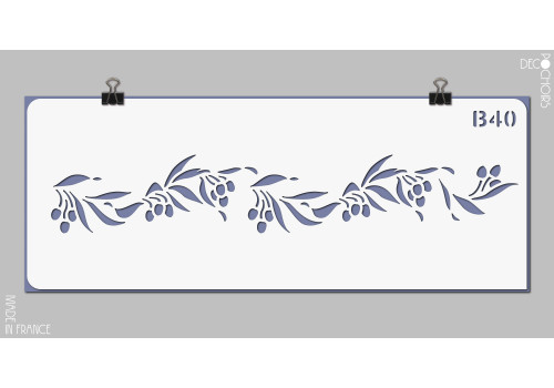 Pochoir pour la décoration. Référence : 