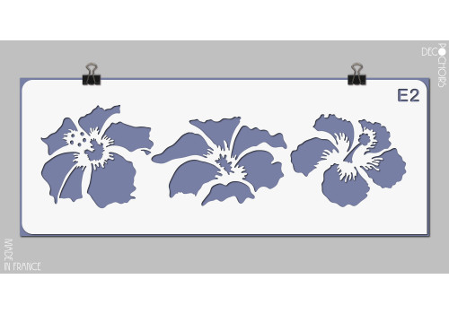 Pochoir pour la décoration. Référence : 