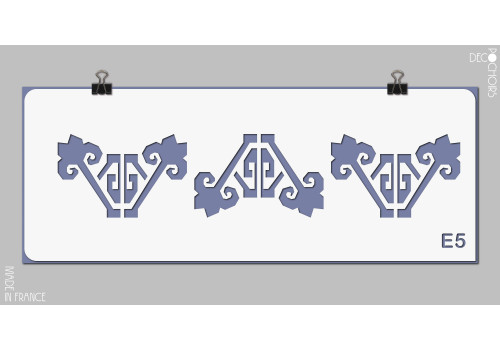 Pochoir pour la décoration. Référence : 